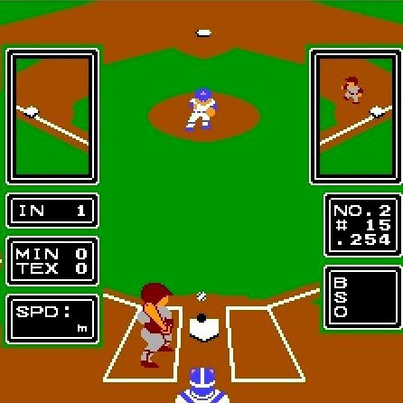 Major League Baseball NES Nintendo Game - Screenshot