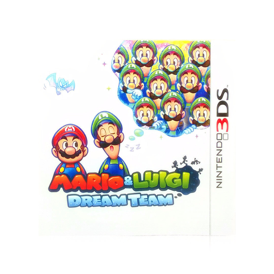 Mario & Luigi: Dream Team Nintendo 3DS Game - Manual
