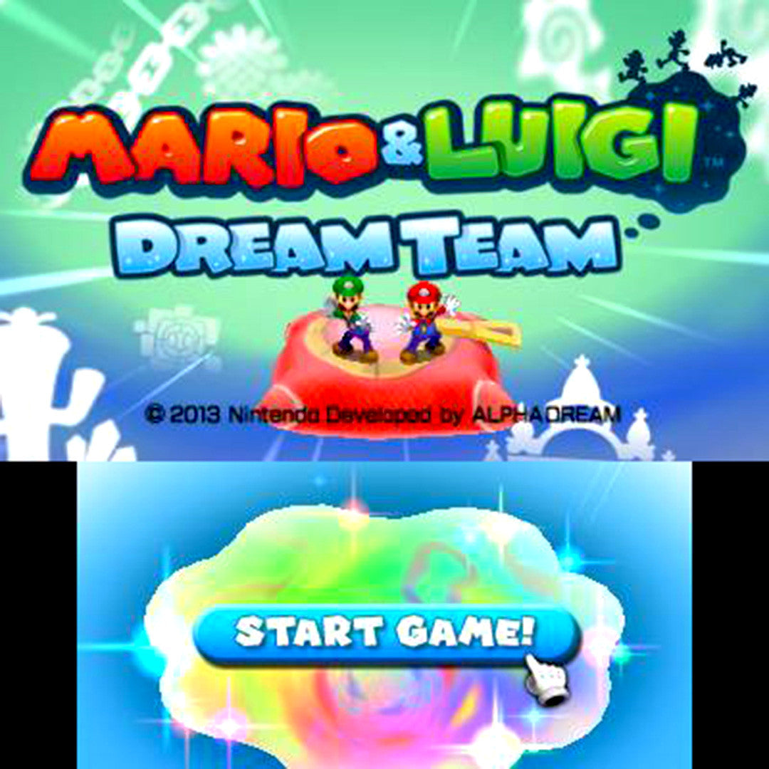 Mario & Luigi: Dream Team Nintendo 3DS Game - Screenshot