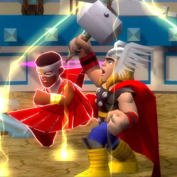 Marvel Super Hero Squad: The Infinity Gauntlet Nintendo Wii Game - Screenshot