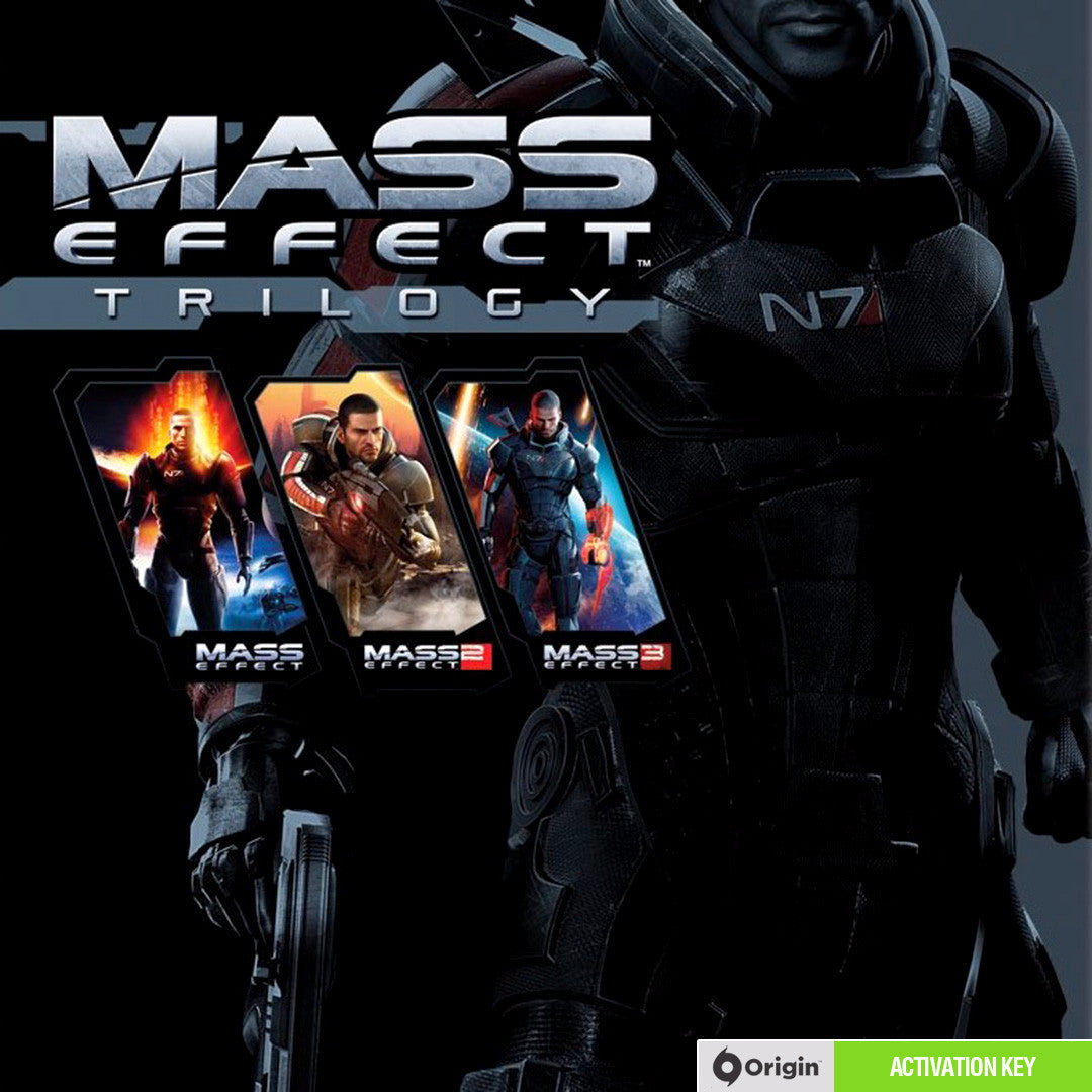 Mass Effect Trilogy PC Game Origin Digital Download