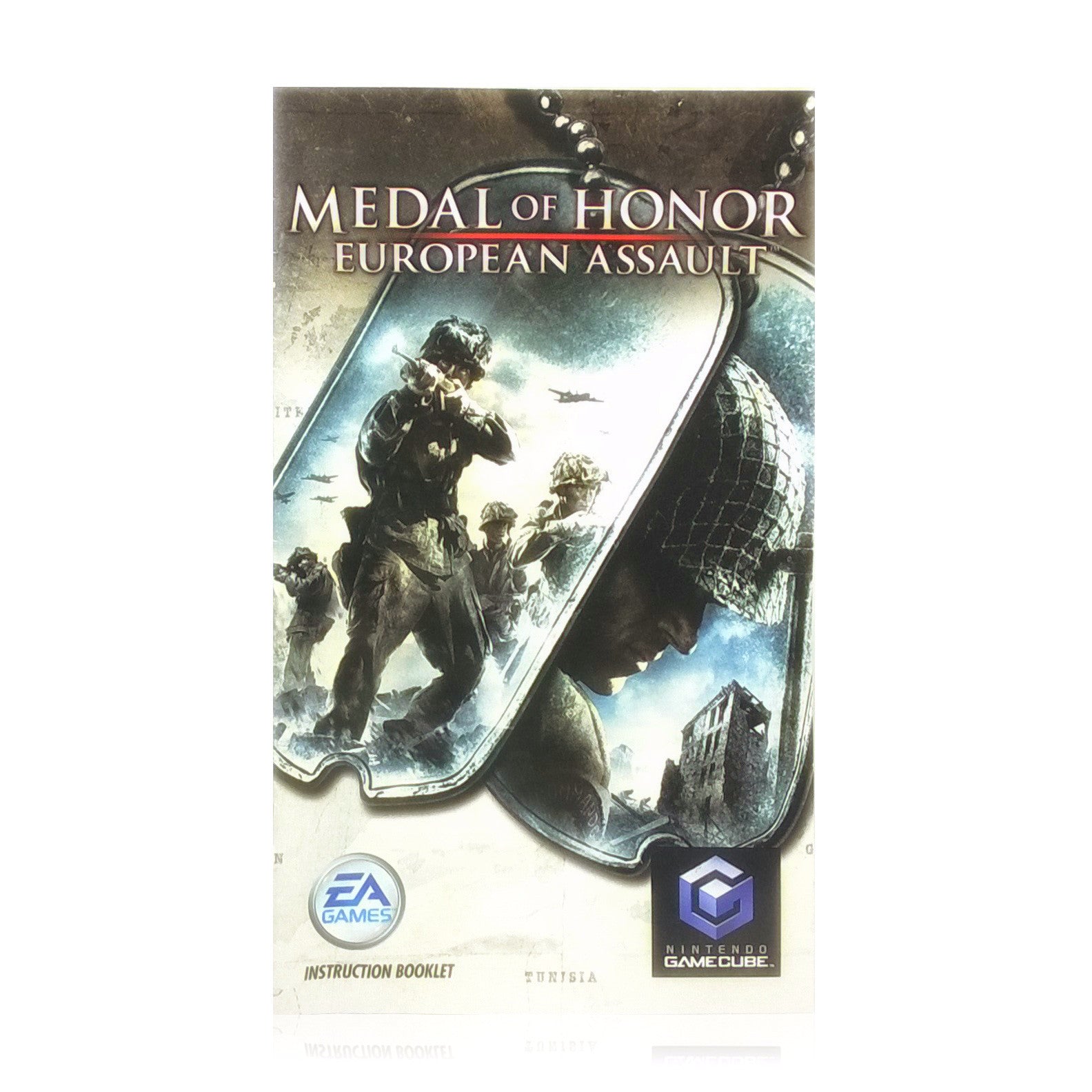 Medal of Honor: European Assault Nintendo Gamecube Game - Manual