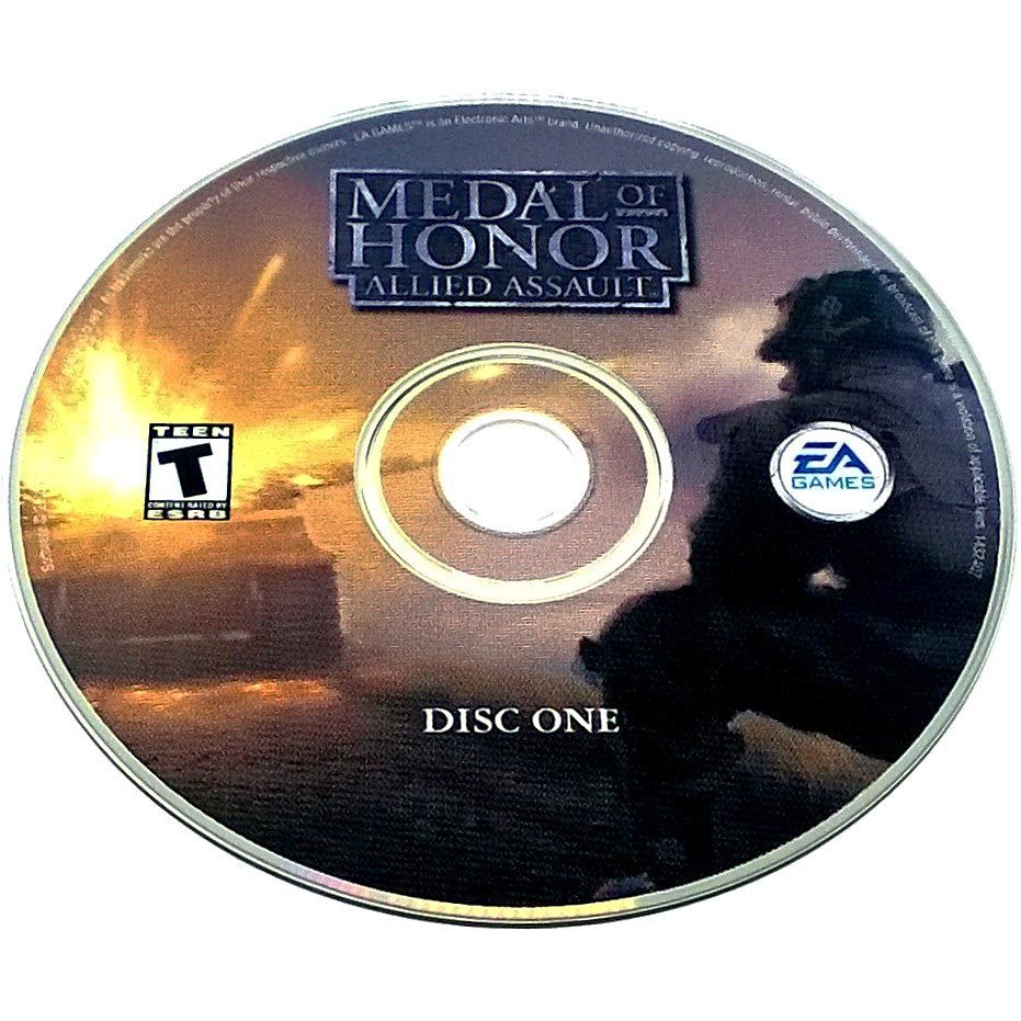 Medal of Honor: Allied Assault for PC CD-ROM - Game disc 1