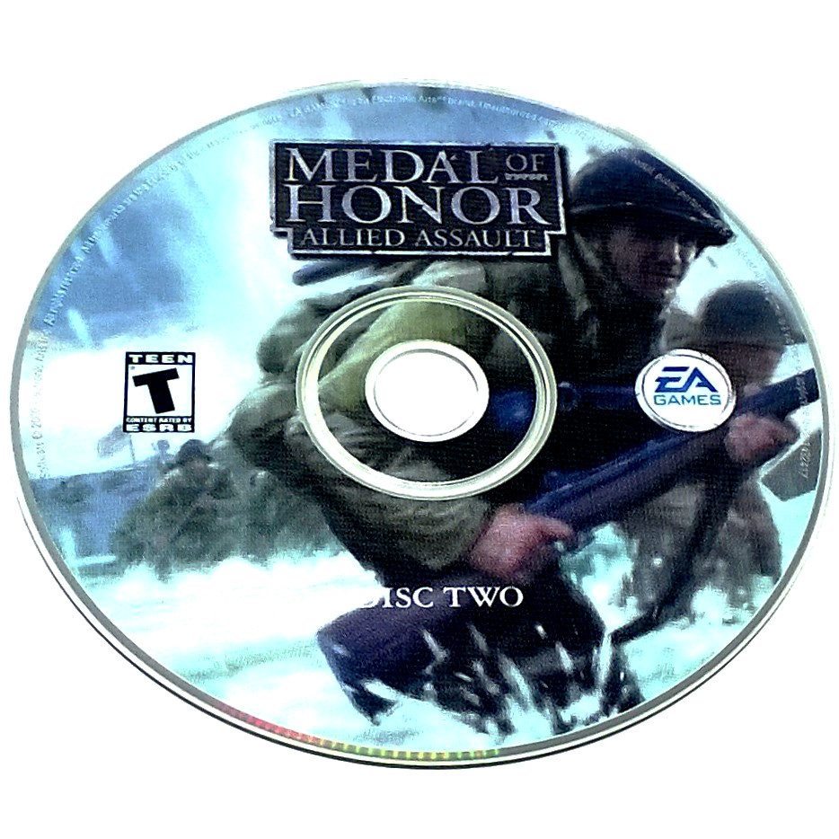 Medal of Honor: Allied Assault for PC CD-ROM - Game disc 2