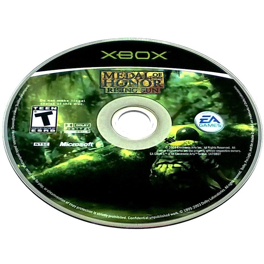 Medal of Honor: Rising Sun for Xbox - Game disc