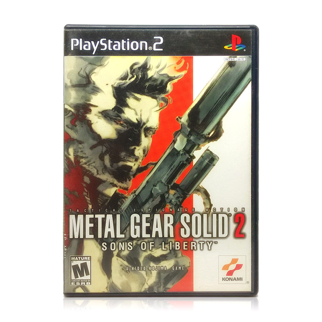 Metal Gear Solid 2: Sons of Liberty Sony PlayStation 2 Game - Case