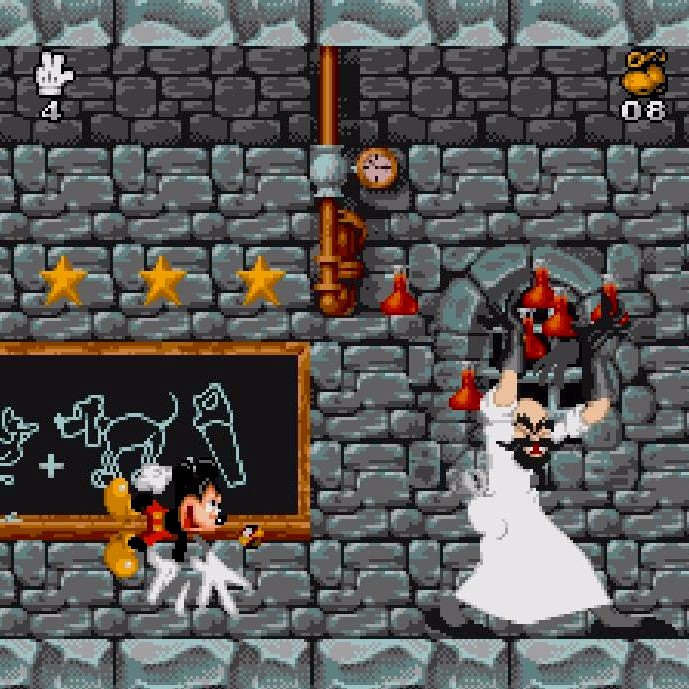 Mickey Mania SNES Super Nintendo Game - Screenshot