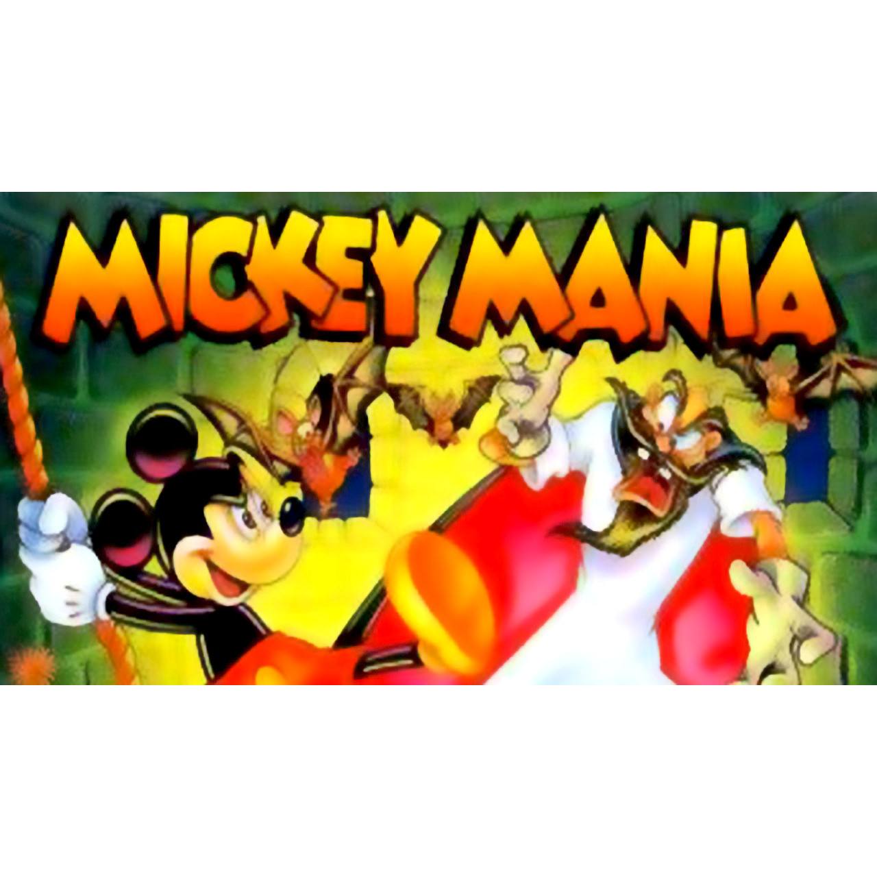 Mickey Mania SNES Super Nintendo Game