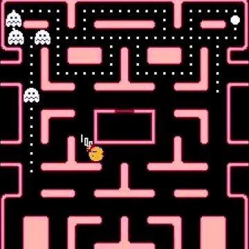 Ms. Pac-Man NES Nintendo Game - Screenshot