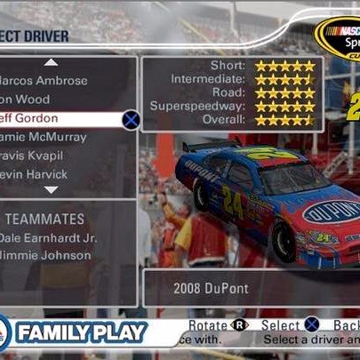 NASCAR 09 Sony PlayStation 2 Game - Screenshot