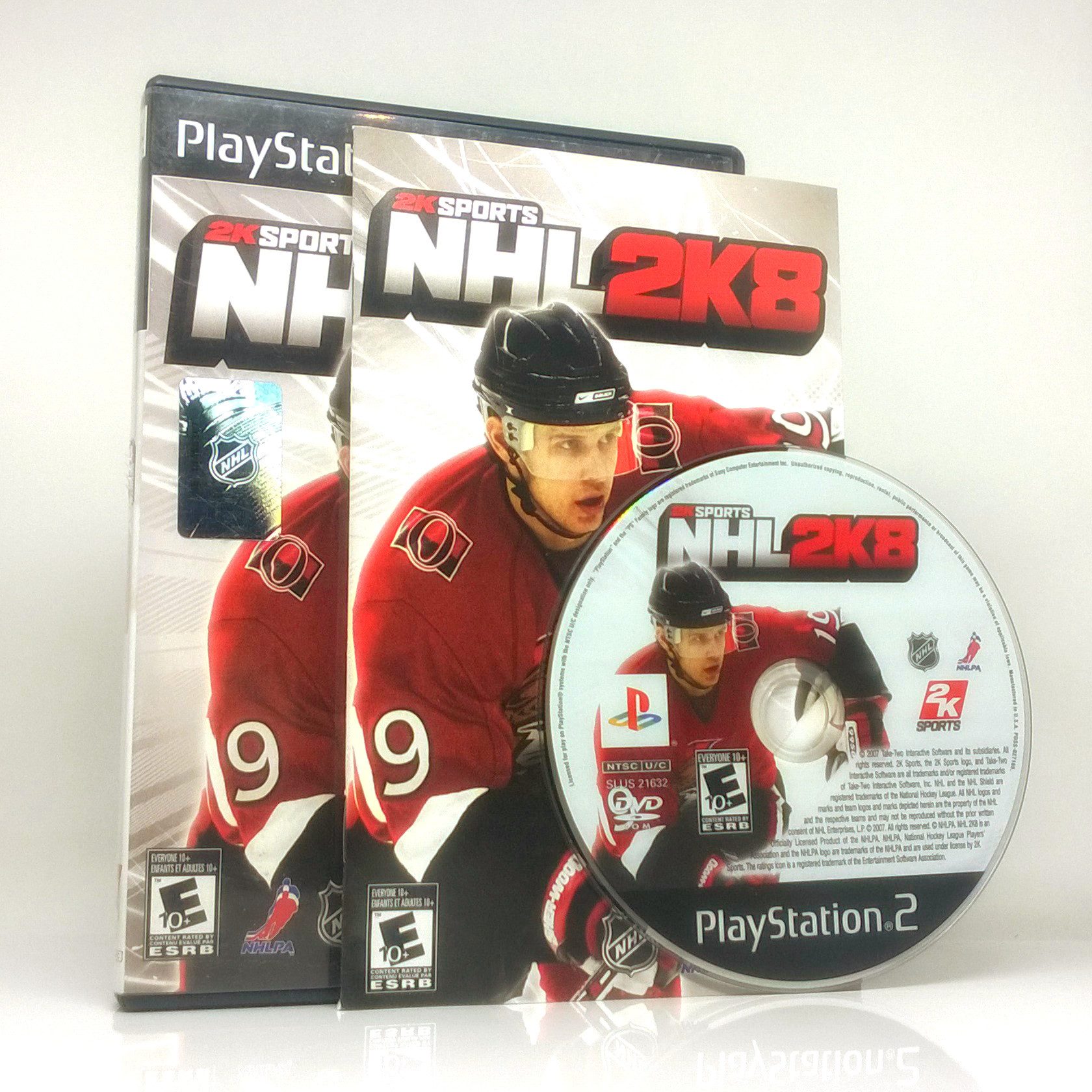 NHL 2K8 Sony PlayStation 2 Game