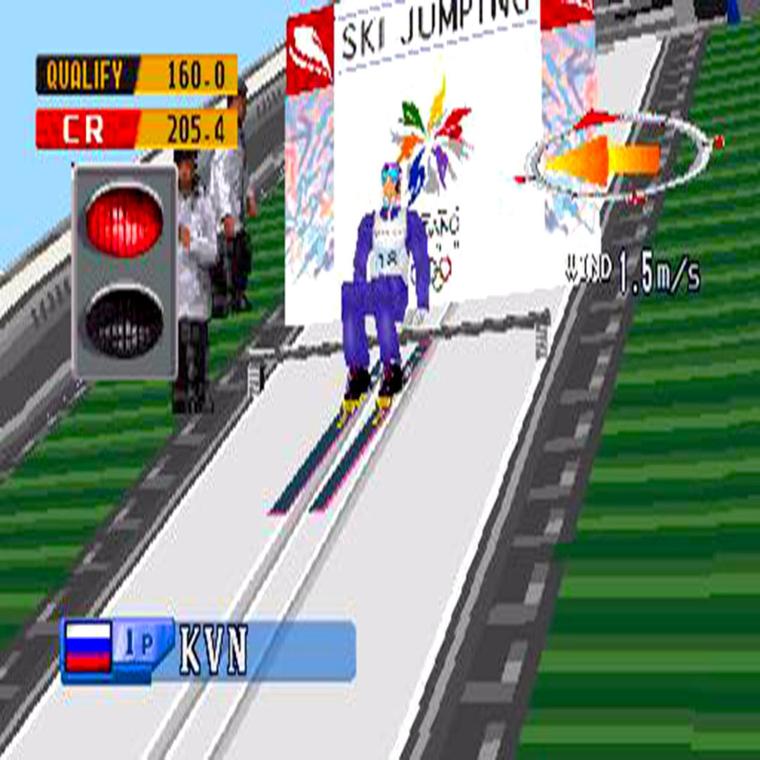 Nagano Winter Olympics '98 Sony PlayStation Game - Screenshot