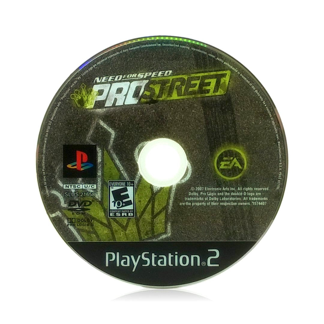 Need for Speed: ProStreet Sony PlayStation 2 Game - Disc