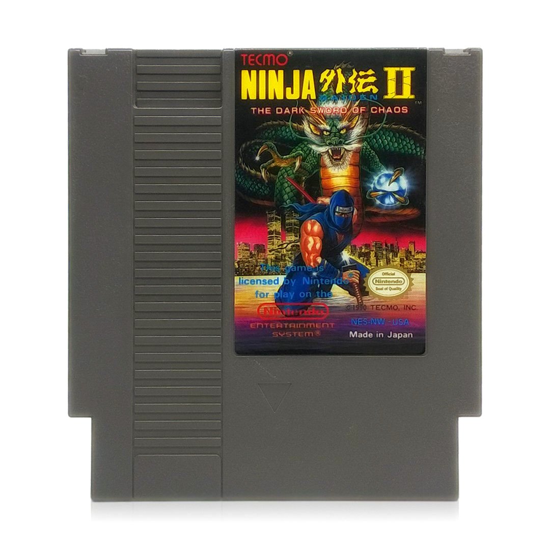 Ninja Gaiden II: The Dark Sword of Chaos NES Nintendo Game - Cartridge