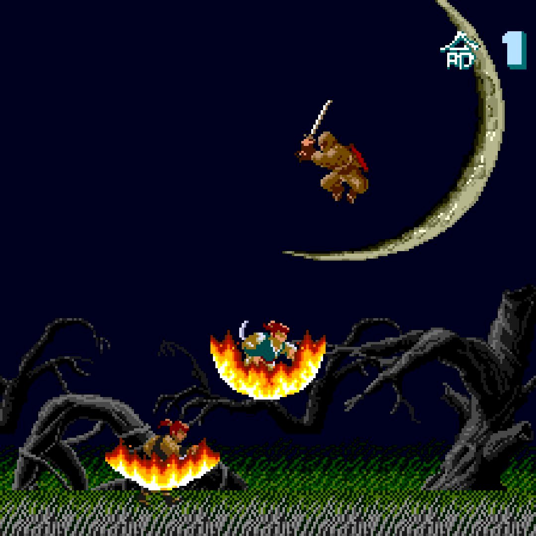 Ninja Spirit TurboGrafx-16 Game - Screenshot 4