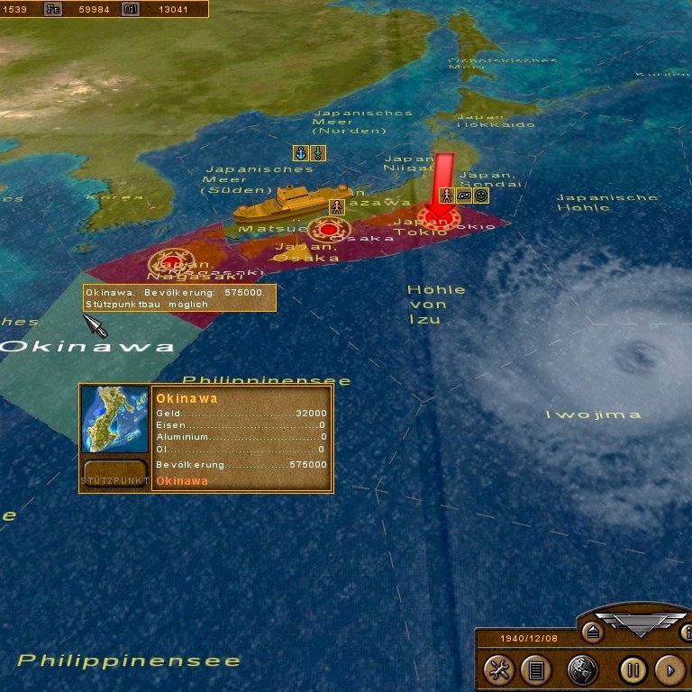 Pacific Storm PC CD-ROM Game - Screenshot