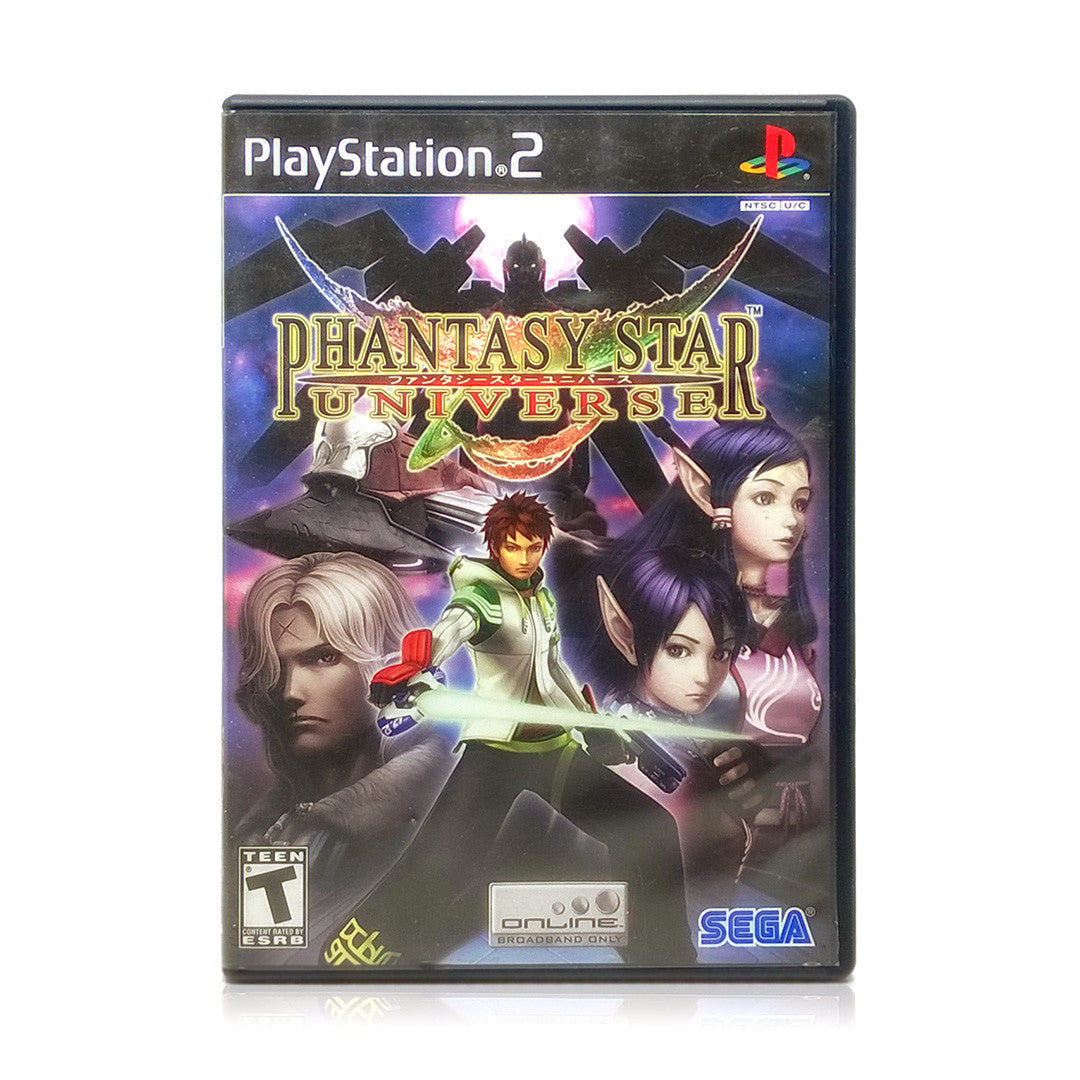Phantasy Star Universe Sony PlayStation 2 Game - Case
