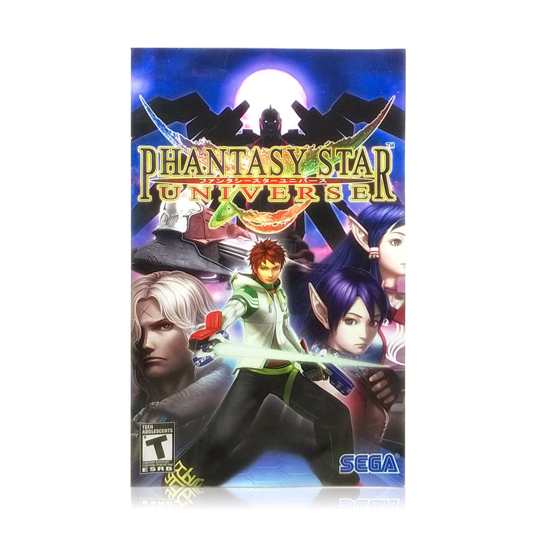 Phantasy Star Universe Sony PlayStation 2 Game - Manual