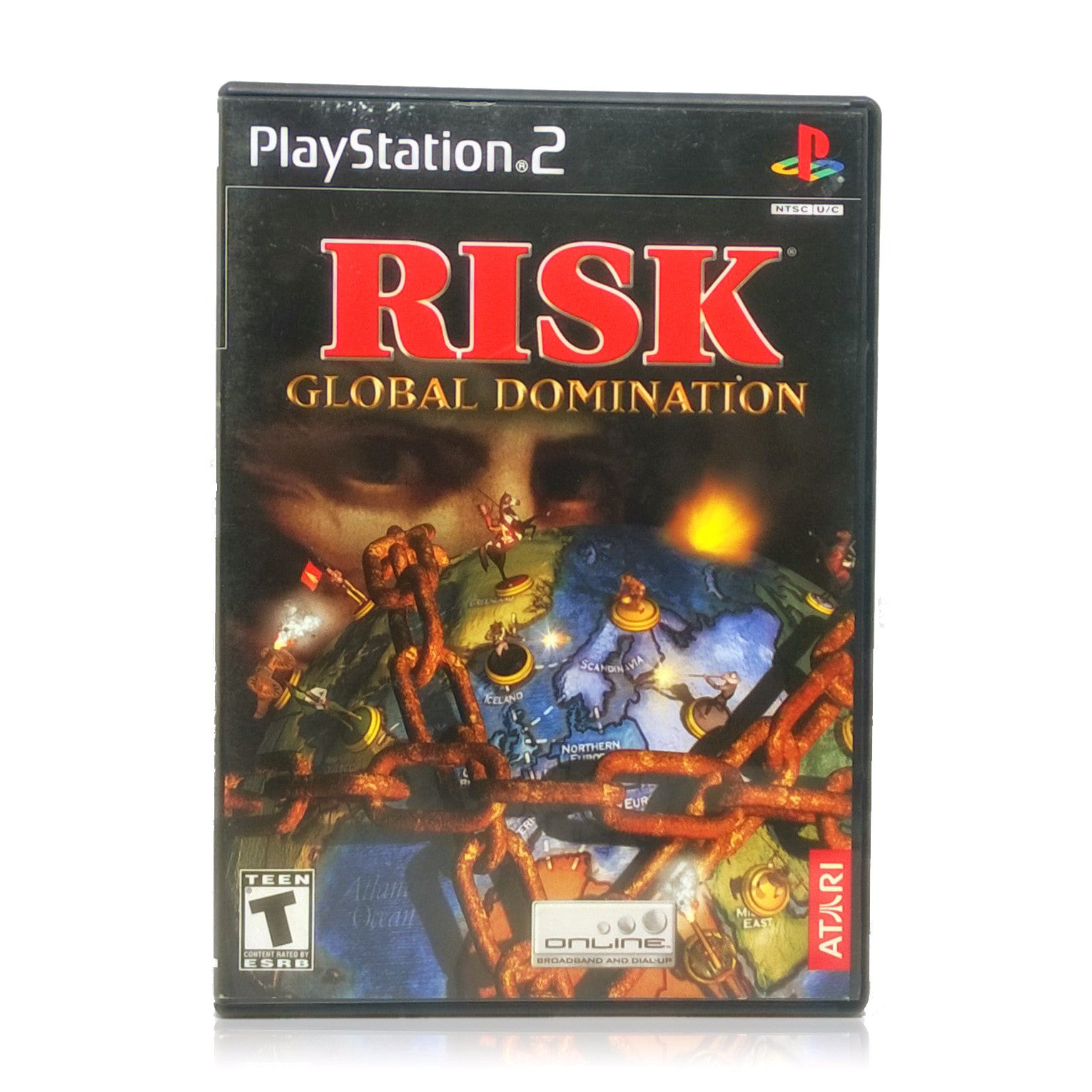 RISK: Global Domination Sony PlayStation 2 Game - Case