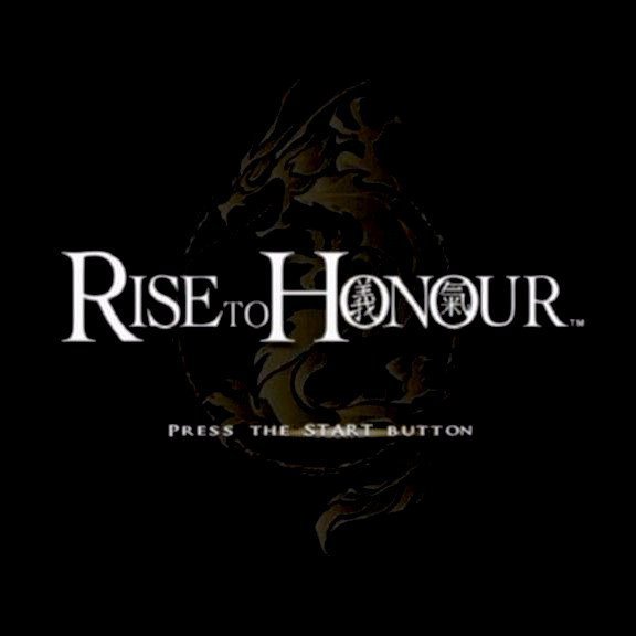 Rise to Honor Sony PlayStation 2 Game - Titlescreen