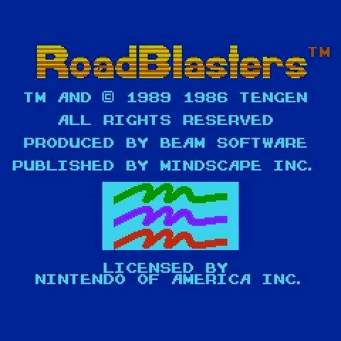RoadBlasters NES Nintendo Game - Screenshot