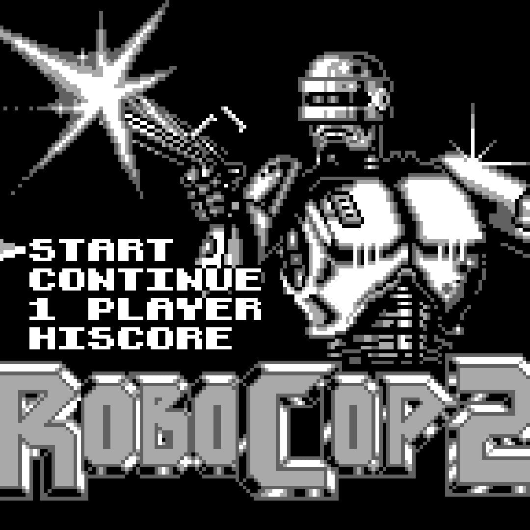 RoboCop 2 Nintendo Game Boy Game - Screenshot 1