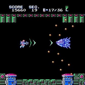 Section-Z NES Nintendo Game - Screenshot