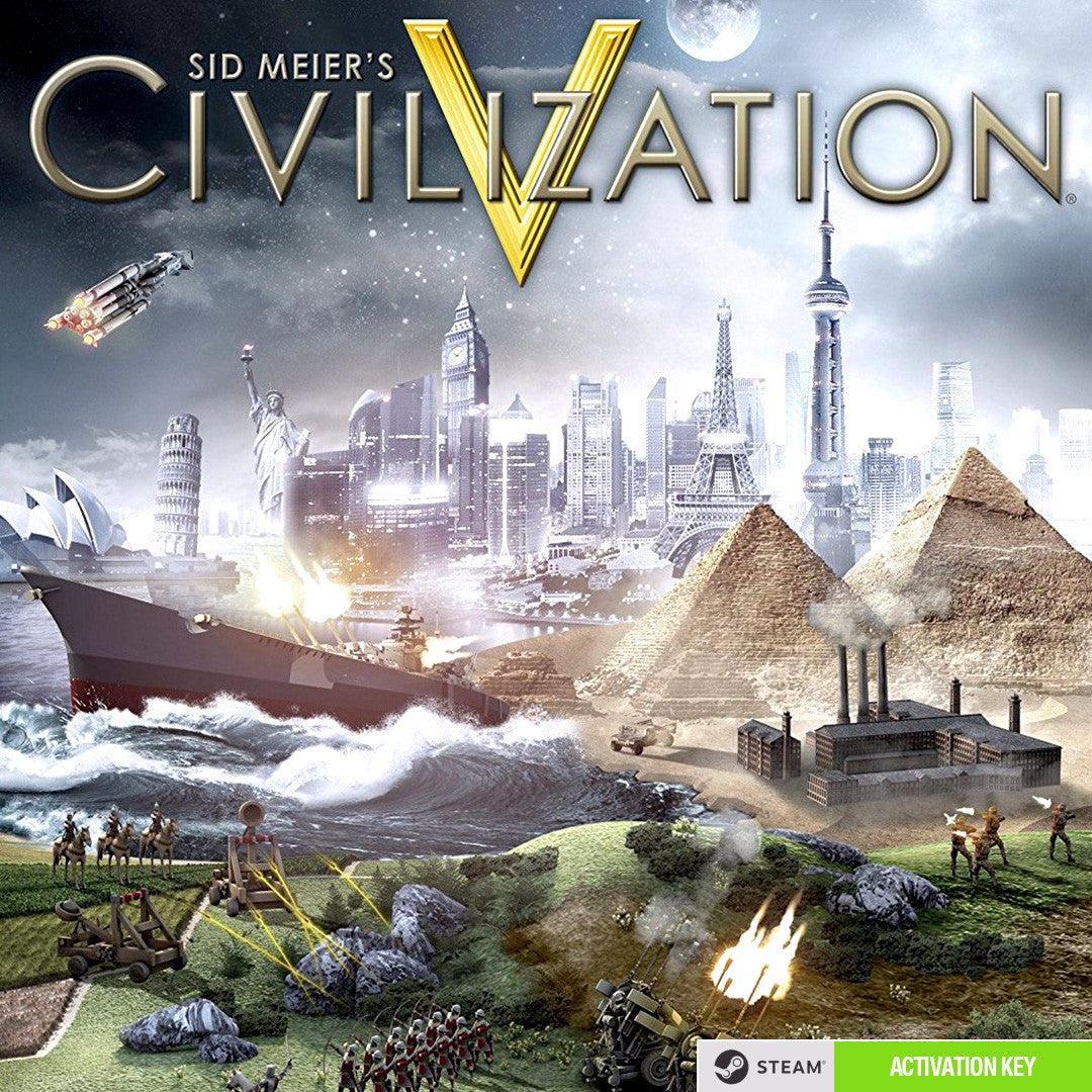 Sid Meier's Civilization V PC Game Steam Digital Download