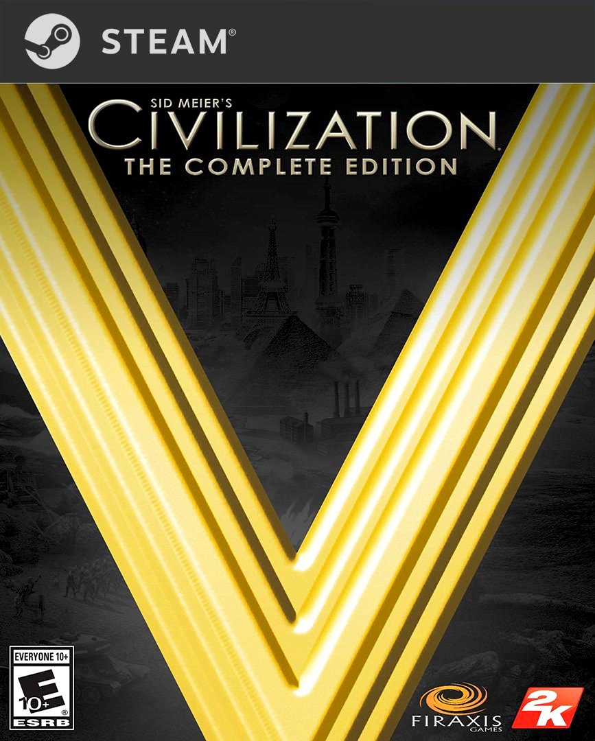 Sid Meier's Civilization V: The Complete Edition PC Game Steam CD Key