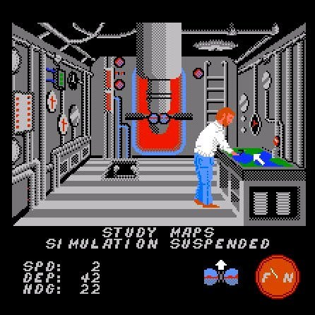 Silent Service NES Nintendo Game - Screenshot