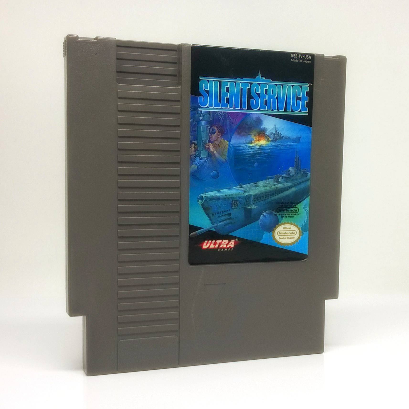 Silent Service NES Nintendo Game