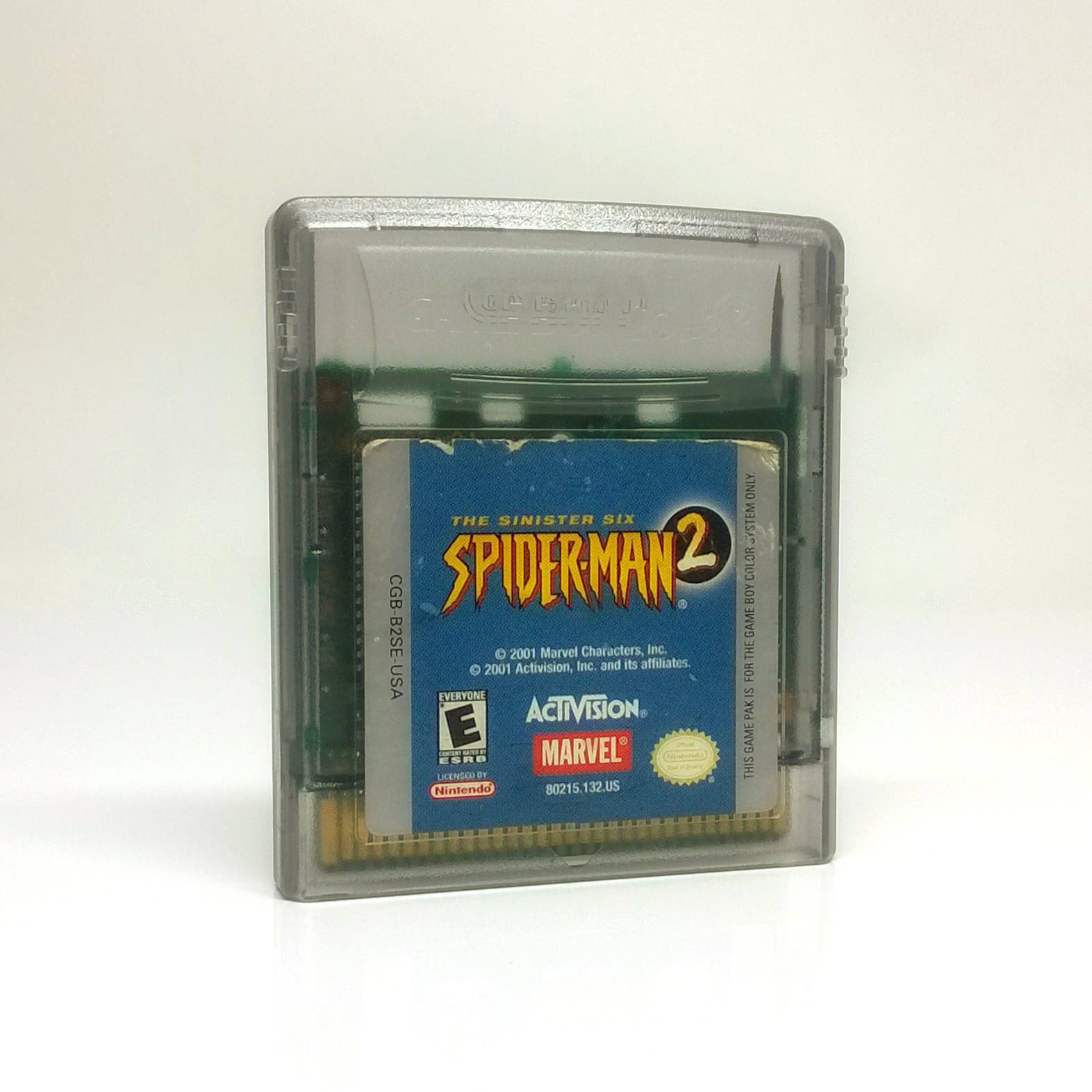 Spider-Man 2: The Sinister Six Nintendo Game Boy Color Game