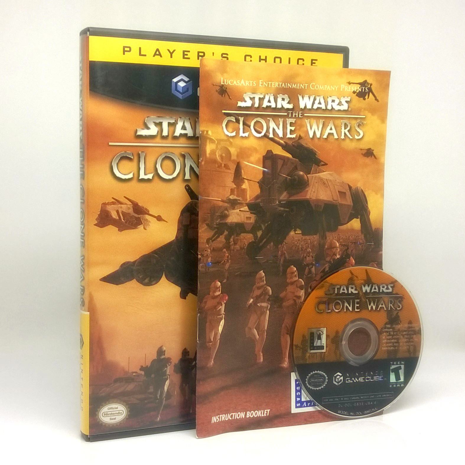 Star Wars: The Clone Wars Nintendo Gamecube Game