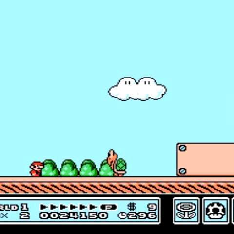 Super Mario Bros. 3 original NES Nintendo Game - Screenshot