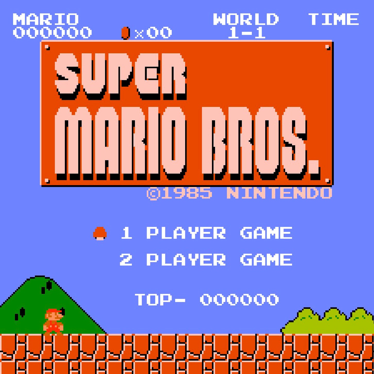 Super Mario Bros. NES Nintendo Game - Screenshot