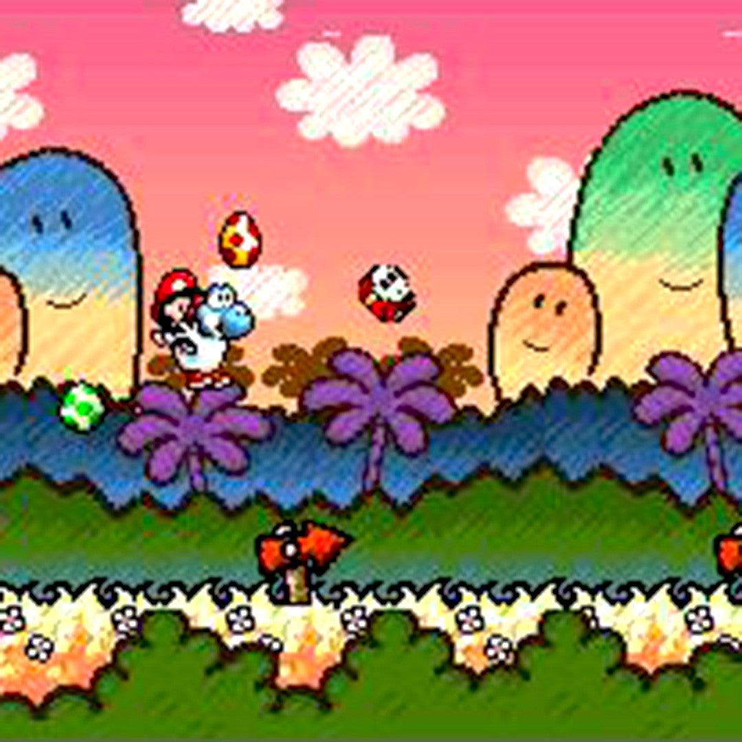 Super Mario World 2: Yoshi's Island SNES Super Nintendo Game - Screenshot