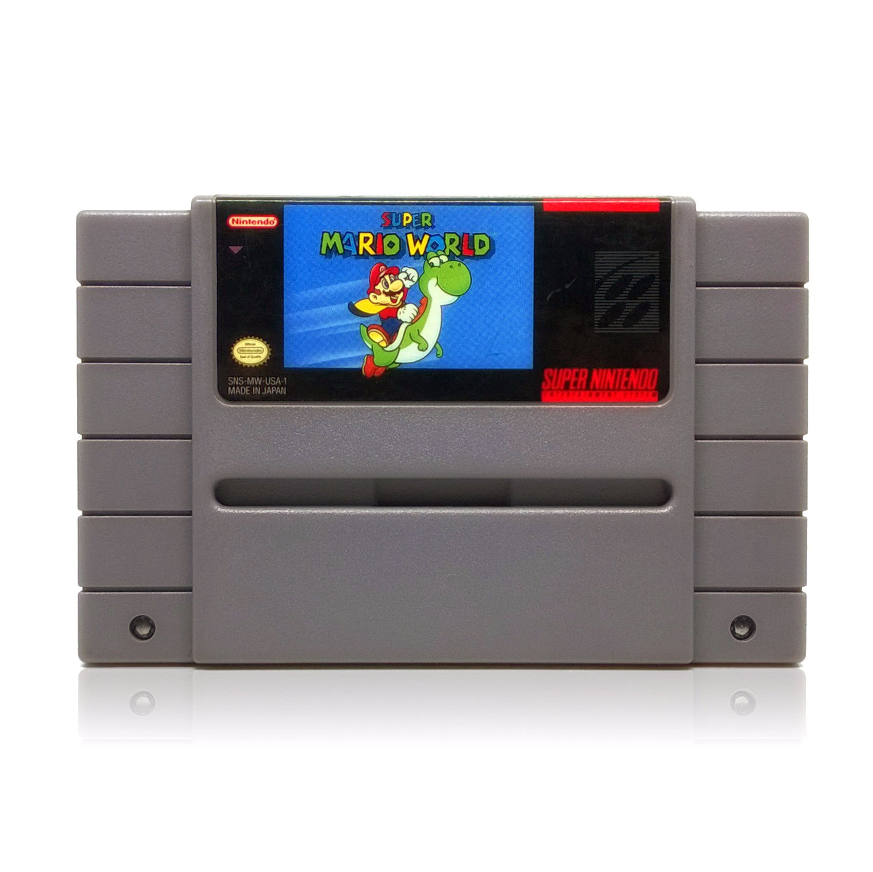 Super Mario World SNES Super Nintendo Game - Cartridge