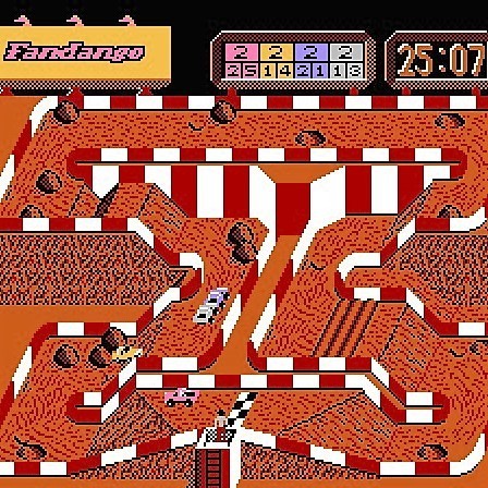 Super Off Road 3 NES Nintendo Game - Screenshot