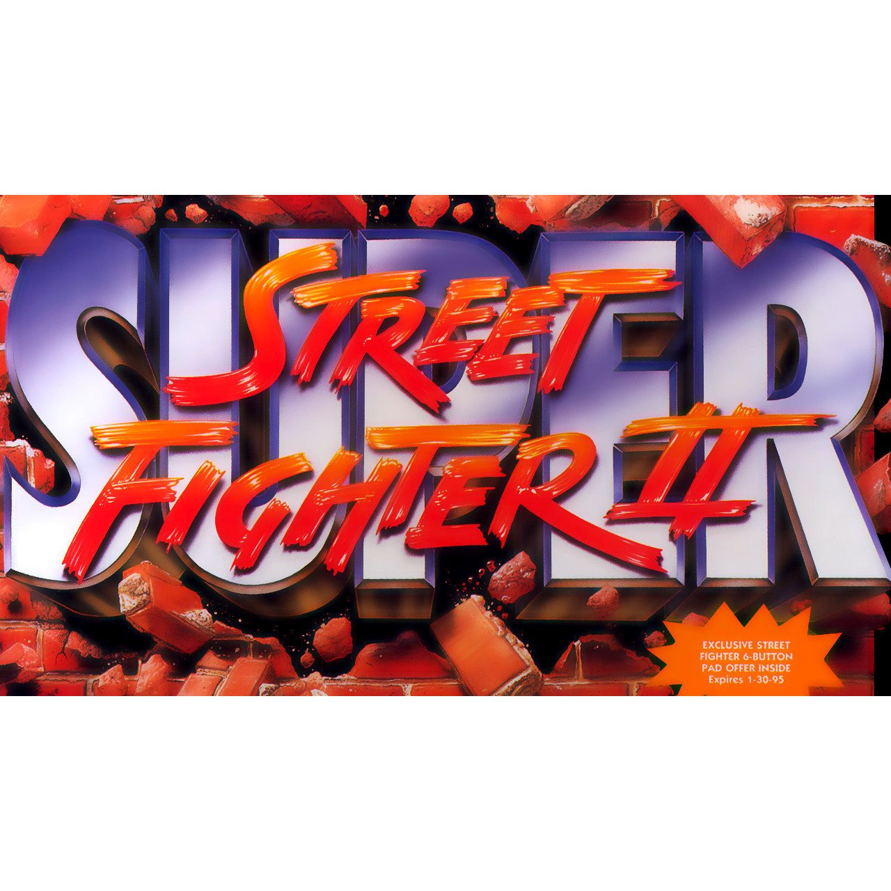 Super Street Fighter II SNES Super Nintendo Game