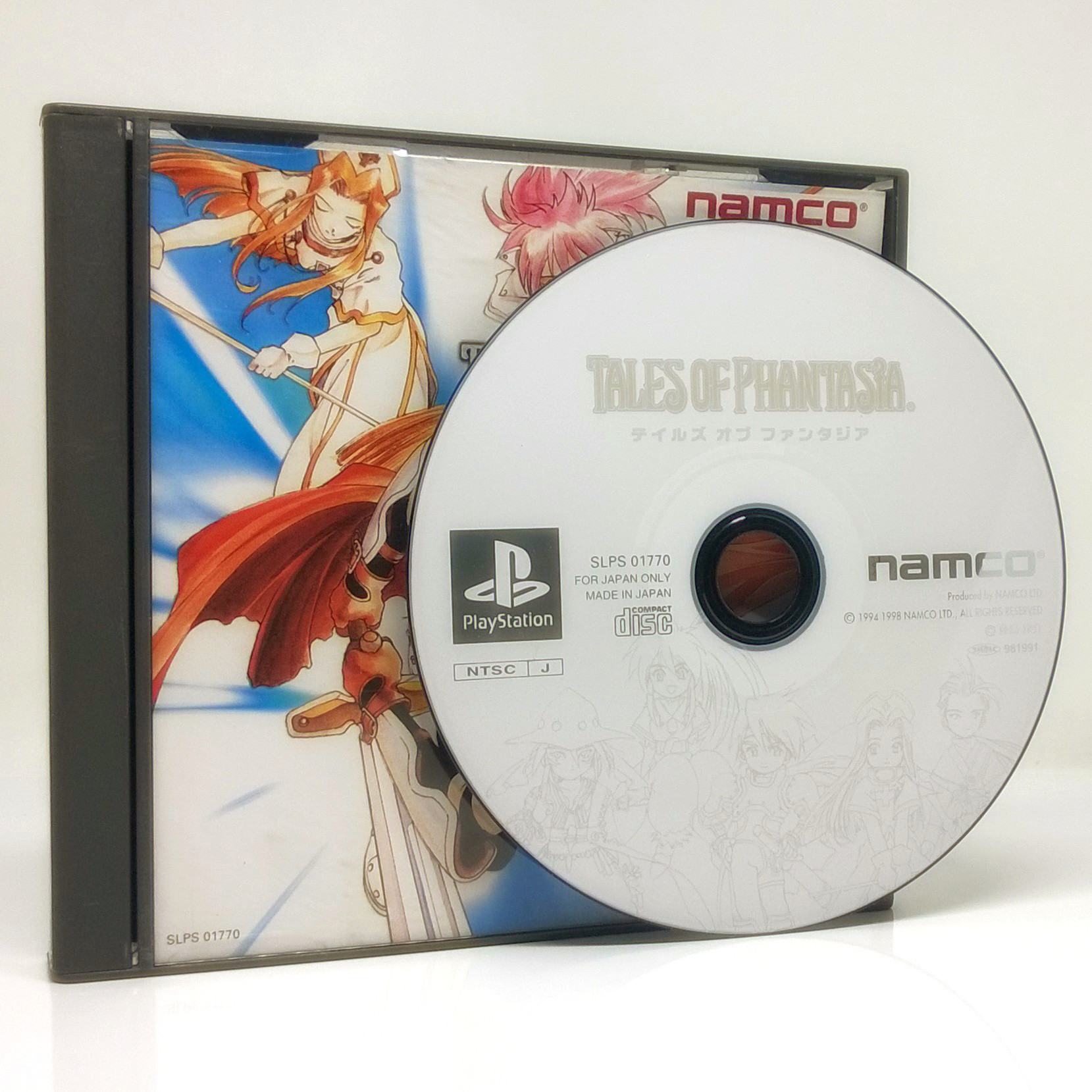 Tales of Phantasia Japan Import Sony PlayStation Game