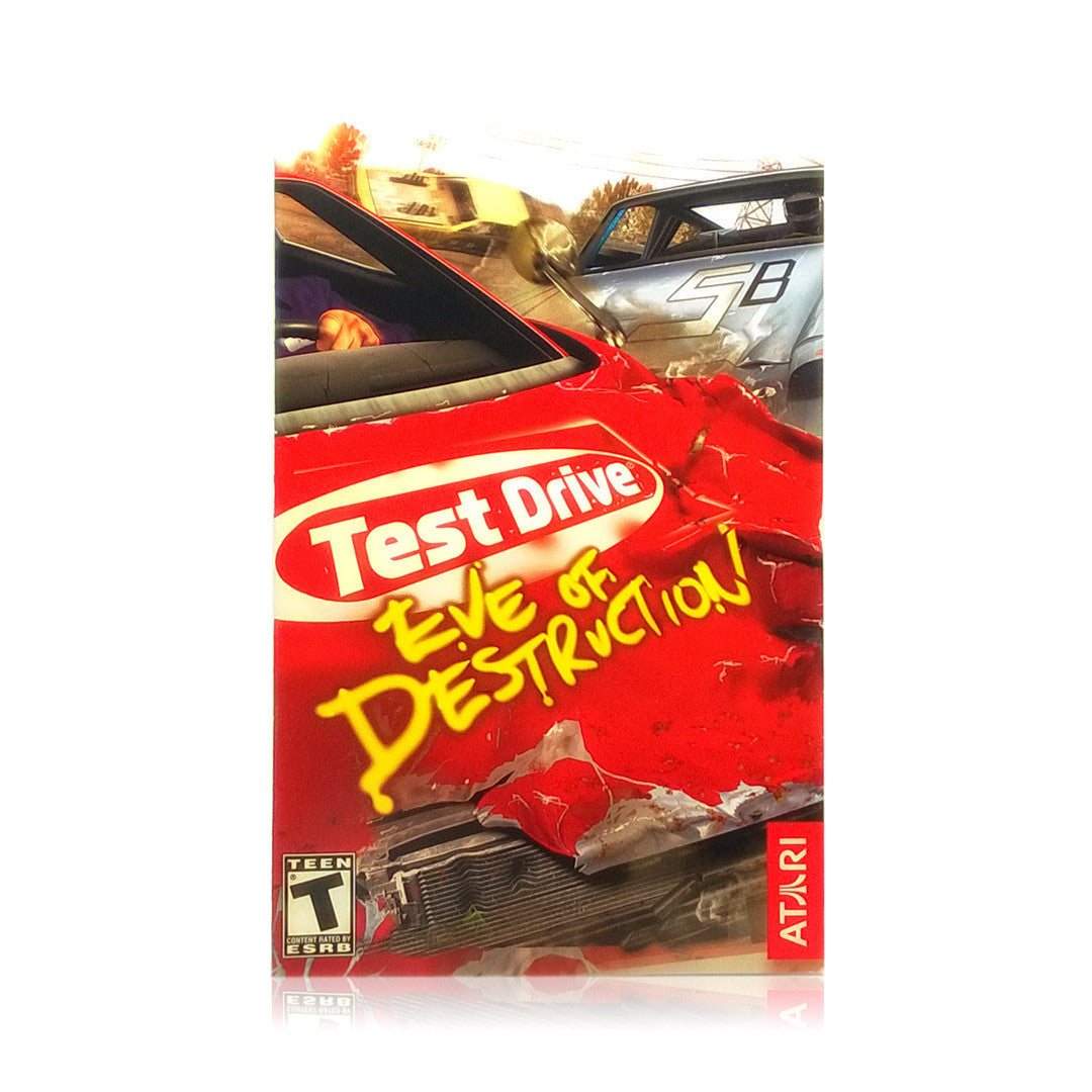 Test Drive: Eve of Destruction Sony PlayStation 2 Game - Manual
