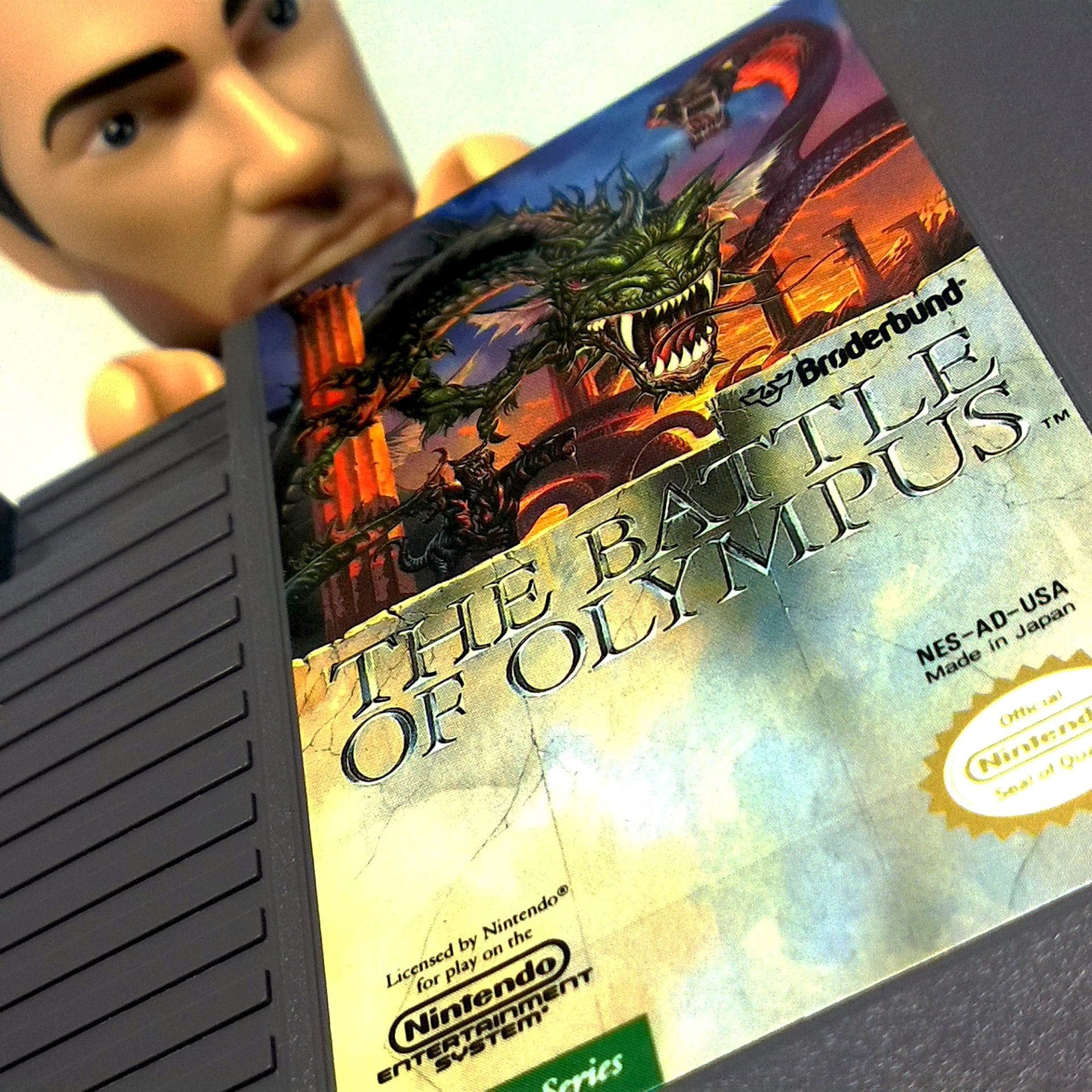 The Battle of Olympus NES Nintendo Game