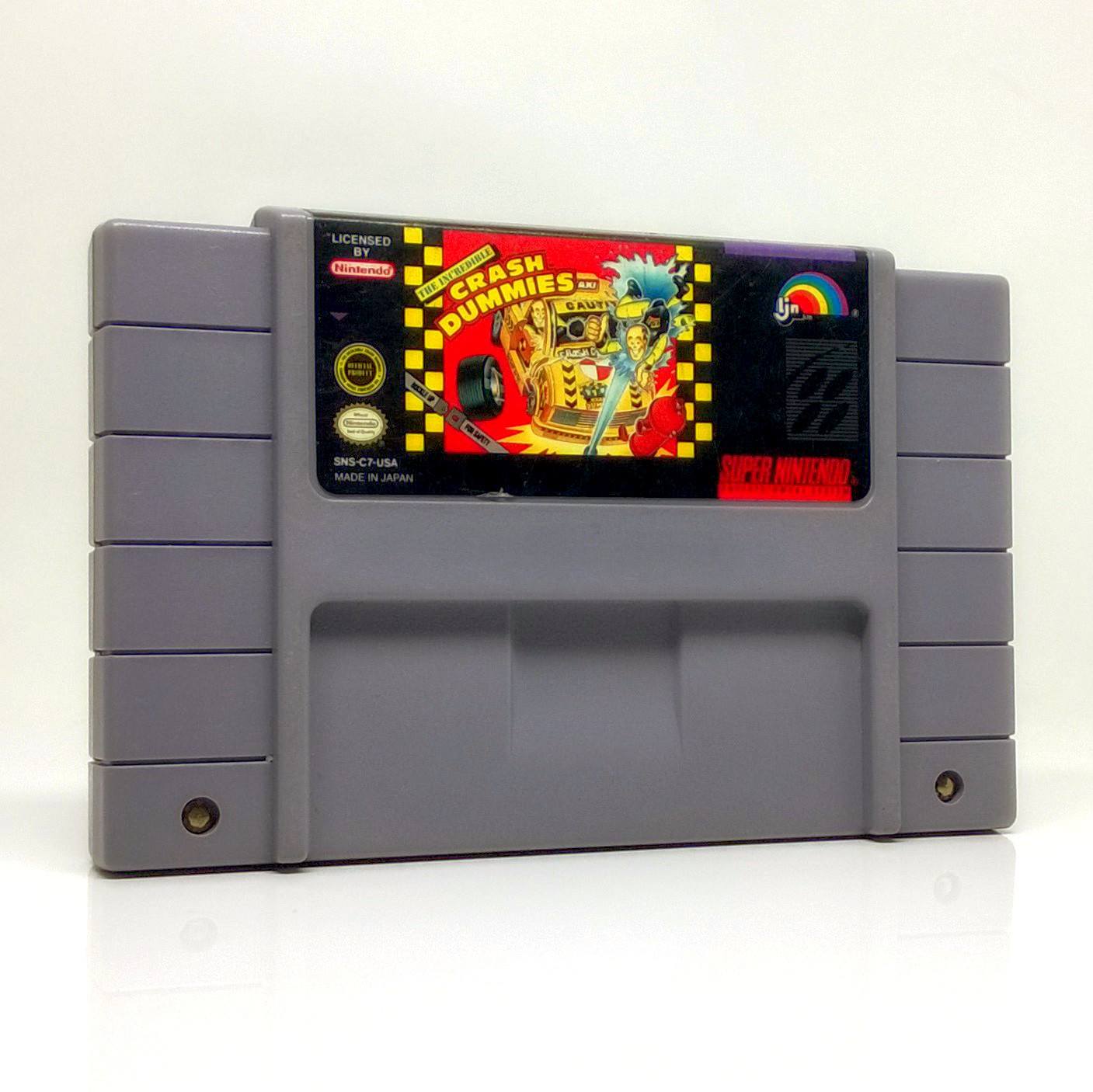 The Incredible Crash Dummies SNES Super Nintendo Game