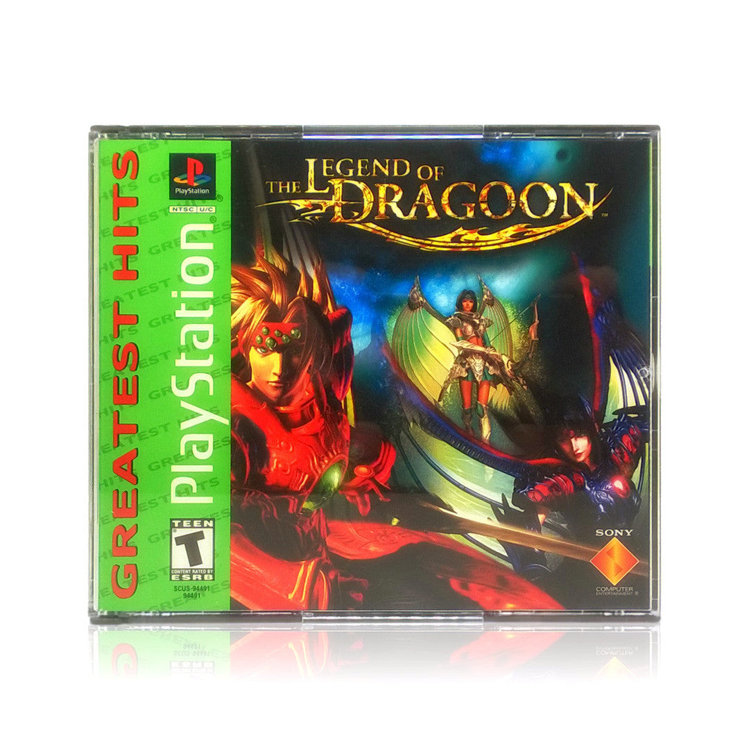 The Legend of Dragoon Sony PlayStation Game - Case