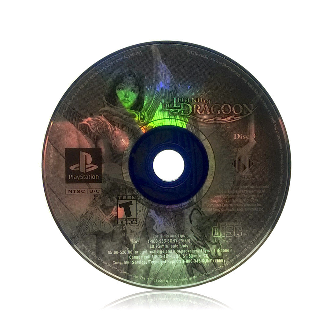 The Legend of Dragoon Sony PlayStation Game - Disc 3
