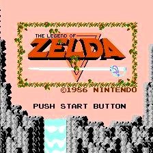 The Legend of Zelda NES Nintendo Game - Screenshot