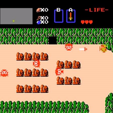 The Legend of Zelda NES Nintendo Game - Screenshot