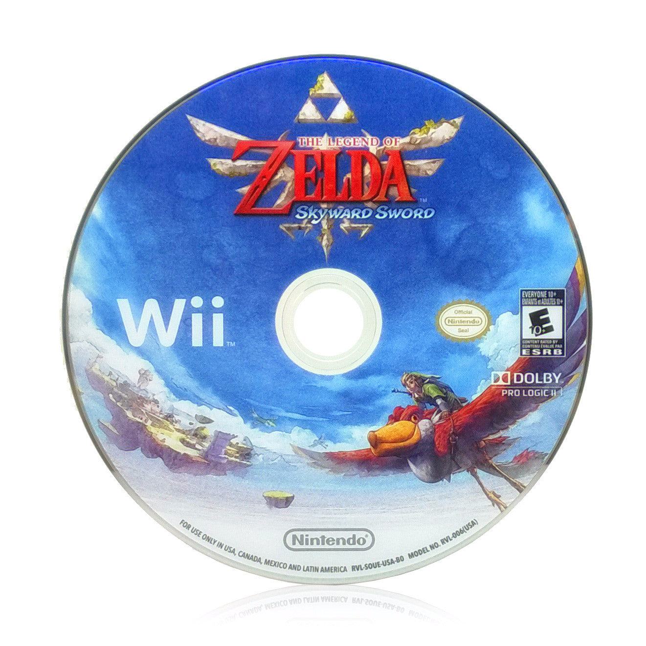 The Legend of Zelda: Skyward Sword Nintendo Wii Game - Disc