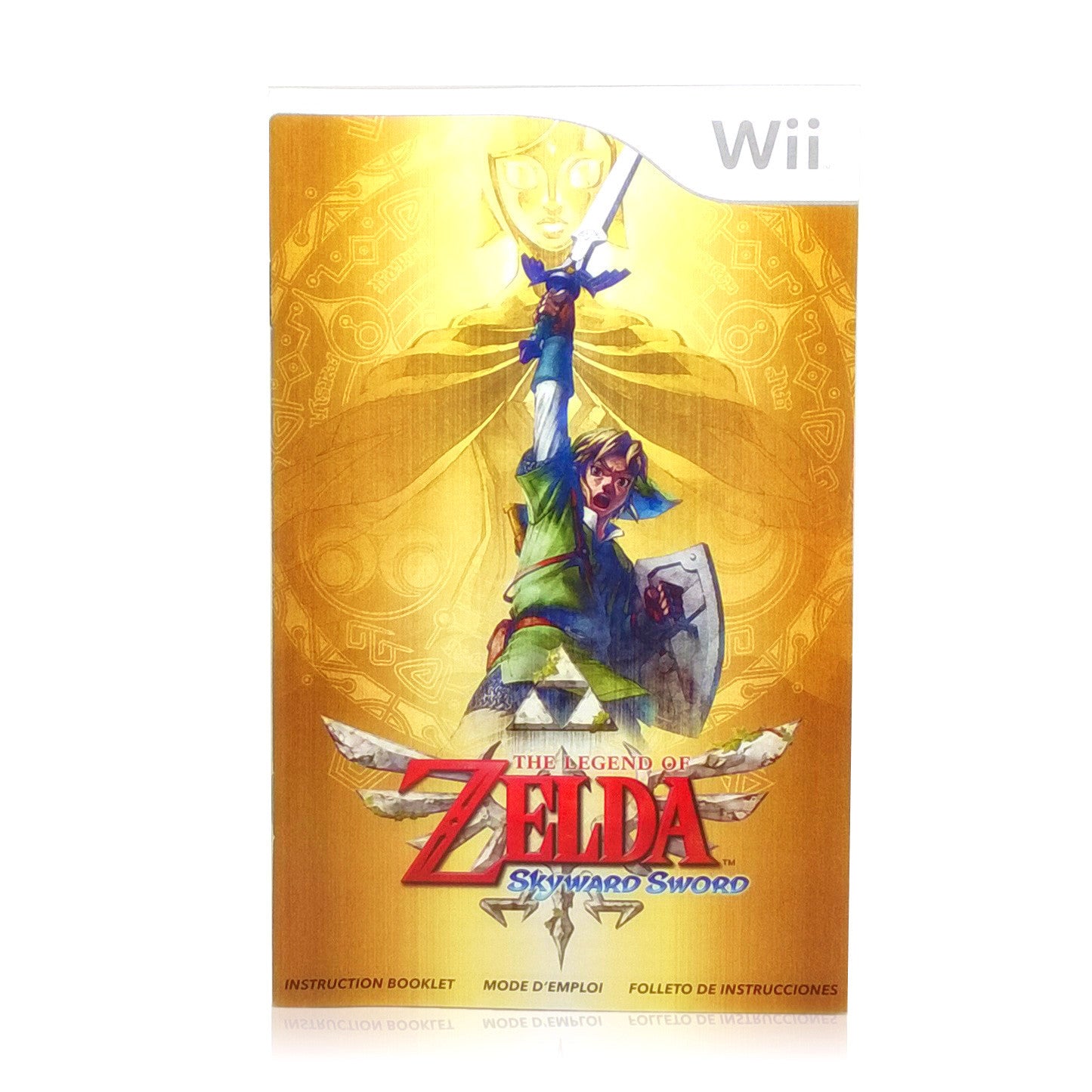 The Legend of Zelda: Skyward Sword Nintendo Wii Game - Manual