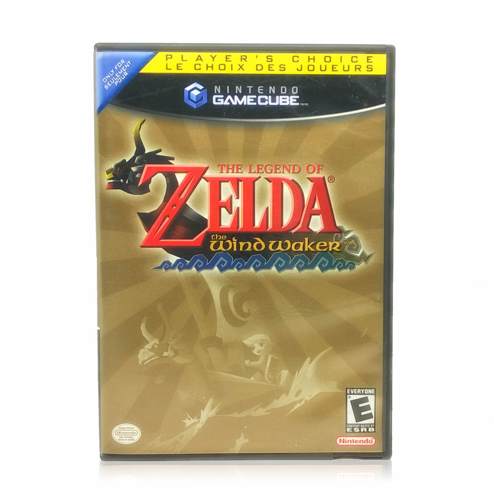 The Legend of Zelda: The Wind Waker Nintendo Gamecube Game - Case